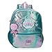 Enso Mochila de Paseo Be a Mermaid, color Verde