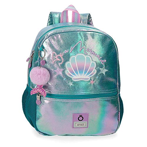 Enso Mochila de Paseo Be a Mermaid  color Verde