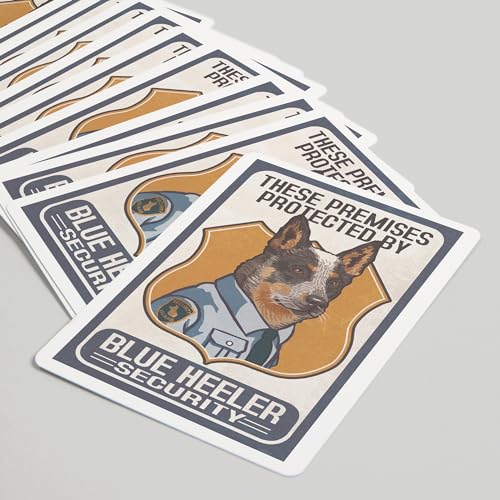 Baraja Póker Blue Heeler Security 52 Cartas miniatura 5