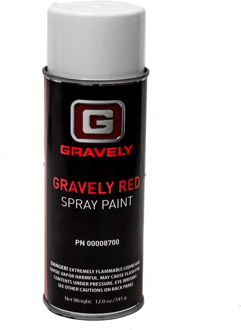 Ariens 12oz Genuine OEM Gravely Red Touch Up Spray Paint 00008700