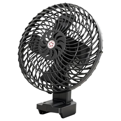 Ventilador portátil de escritorio de 18 V y 8 pulgadas, ventilador personal de escritorio de 2 velocidades, ángulo ajustable, fuente de alimentación doble, ventiladores de refrigeración para viajes Ventilador portátil de escritorio de 18 V y 8 pulgadas, ventilador personal de escritorio de 2 velocidades, ángulo ajustable, fuente de alimentación doble, ventiladores de refrigeración para viajes
