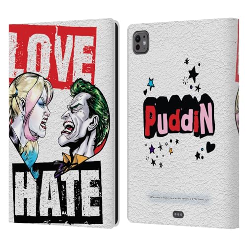 Étui cuir iPad Pro 11 M4 Batman Amour Haine finition premium aux découpes laser précises