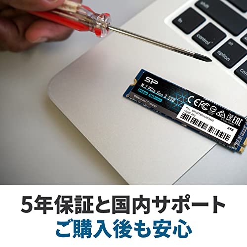 Image of Silicone Power SSD 256GB 3D NAND M.2 2280 PCIe 3.0 x 4 NVMe1.3 P34A60 Series SP256GBP34A60M28