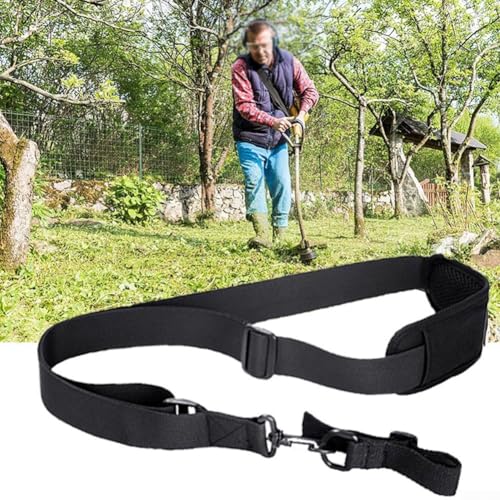 Shoulder Strap Trimmer Strap Shoulder Universal String Trimmers, Compatible with Leaf Blower/String Trimmers/Hedge Trimmer/Multi Head System/Blower(A)