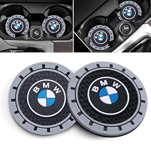 Portavasos para coche para portavasos de silicona empotrado, accesorios interiores 2.75 pulgadas, 2 piezas, 0572