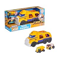 Teamsterz My First JCB Tommy Transporter Vehicle Playset | Construction Vehicle, Lorry And Construction Truck Toys | Indoor And Outdoor Sandpit Toys | Car Transporter And Storage | 12M+