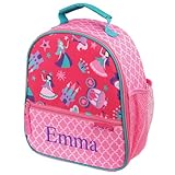 Personalized Princess Lunchbag, 9'' x 10.5'' x 4'', Insulated, Multiple Pockets