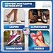 Hapad Wool Felt Heel Wedge Inserts for Pronation & Supination Correction (3