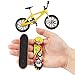 VANKERTER 19pcs Mini Finger Bikes and Skateboards Tech Deck Finger Toys with Replacement Wheels and Tools for Kids as Gifts