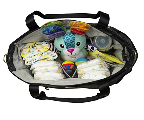 Jj Cole Arrington Diaper Bag, Black Aztec #TOP3