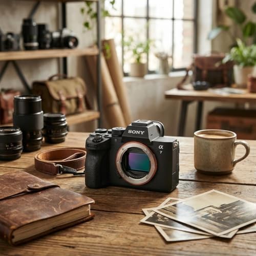 Sony a7 V Mirrorless Camera | Full-Frame E-Mount with Advanced AF, High-Speed Performance & 4K Video | for Photography & Hybrid Creators + Sony FE 24-70mm f/2.8 GM II Lens + 64GB Card + Battery + Bag - 4