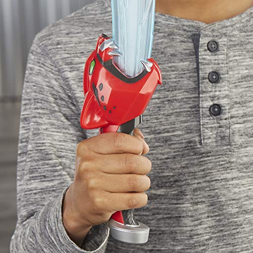 Espada Beast Morphers Guepardo, Power Rangers, E5897, Azul/Vermelho