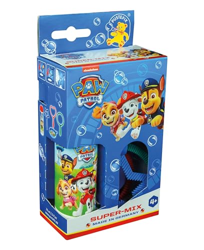 PUSTEFIX PAW Patrol Mini-Mix, 70ml Bubble Solution, 3 Wands, Colourful Bubbles, Made in Germany, Soap Bubbles Toy for Children's Birthdays, Weddings, Parties for Children - Image 2