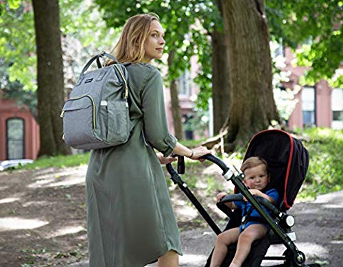 image for ZUZURO Diaper Bag Backpack - Waterproof w/Large Capacity & Multiple Po