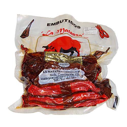 Tasajo Extremeño Picante - Tiras de Carne de la Parte del Lomo del Cerdo Curadas con Pimentón Picante.