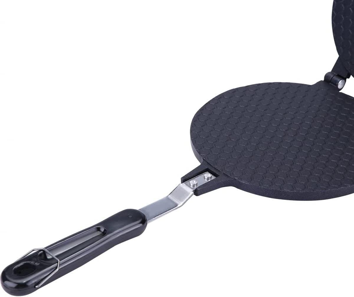 Waffle Maker Multifuncional, Cono de Waffle Antiadherente de Gas de Cocina for el hogar Que Hace la Forma del Molde Panadero Rollo de Huevo Herramienta for Hornear