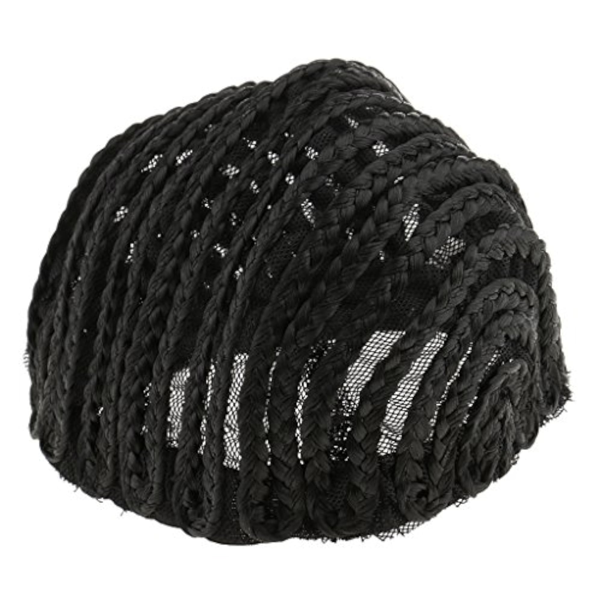 Cornrow Wig Cap for Making Wigs, Adjustable Braided Lace Cap