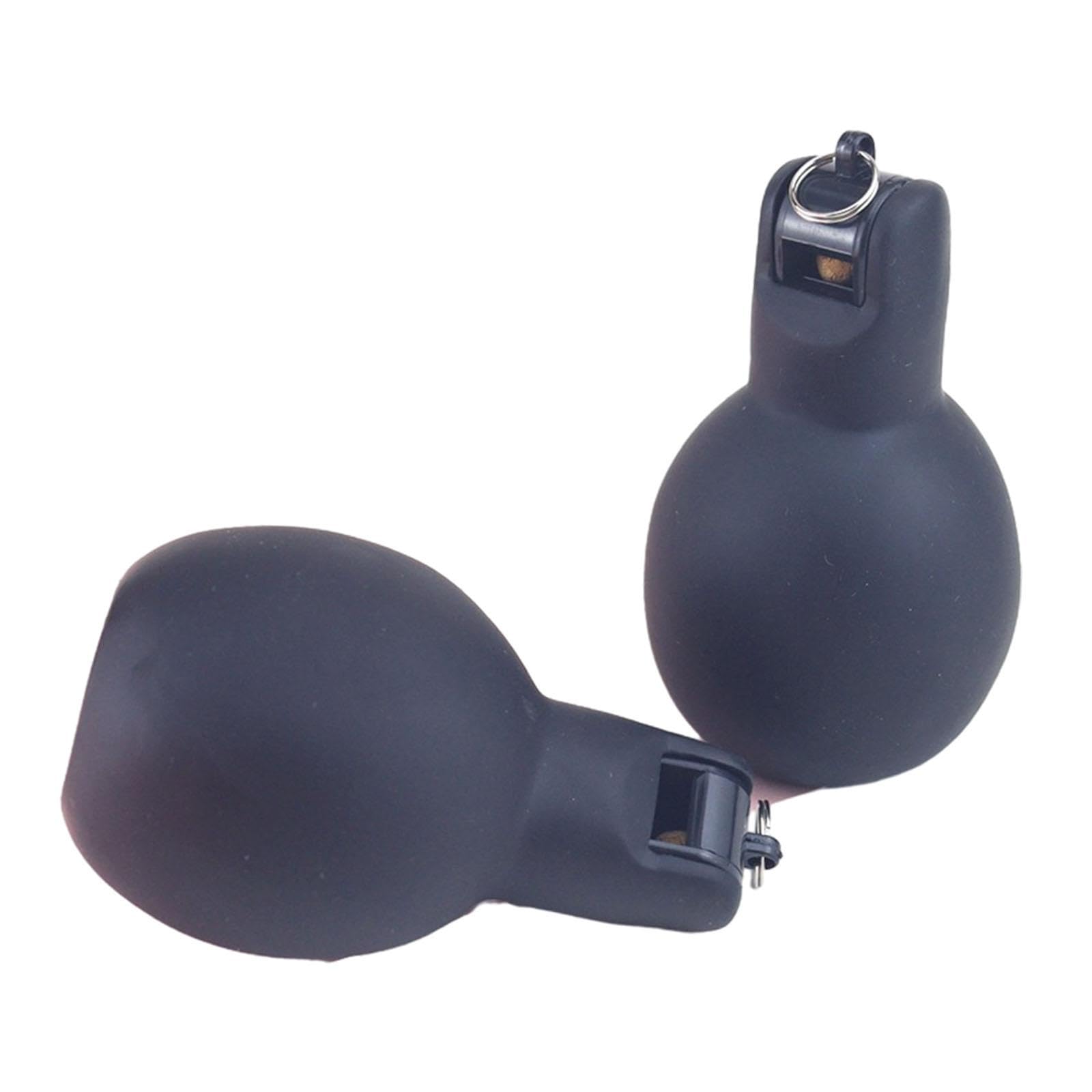 2Pcs Hand Squeeze Whistles Coaches Whistles for Home School Coaches Referees Black|Sporting Goods|Outdoor Sports|Camping & Hiking|Emergency Gear|Safety Whistles-image-29