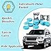 100pcs Car Windshield Washer Tablets - Washer Fluid Tablets Glass Cleaner Concentrate Car Windshield Wiper Fluid Cleaner Automotive Glass Cleaner
