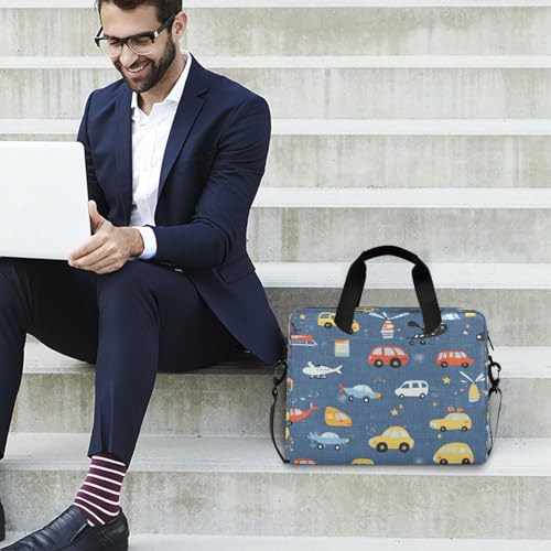 Bolso para portátil tipo maletín negro miniatura 3