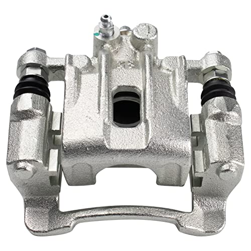 Image of TRQ Rear Brake Pad and Rotor Set Ceramic Calipers Compatible with 2010-2015 Hyundai Tucson 2011-2016 Kia Sportage