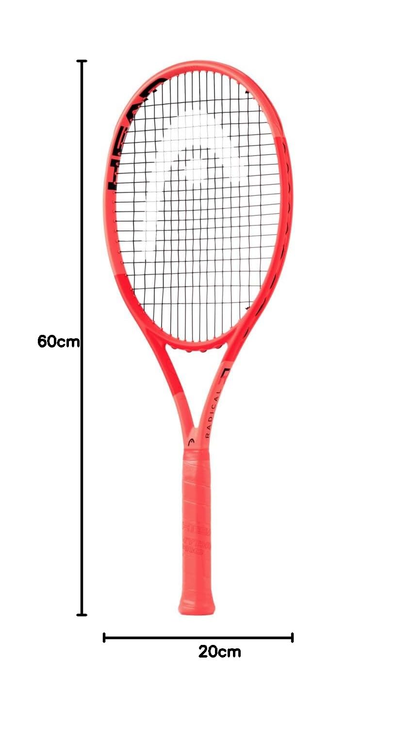 HEAD Radical Elite 2025 Tennis Racket - Red/White : Amazon.sg