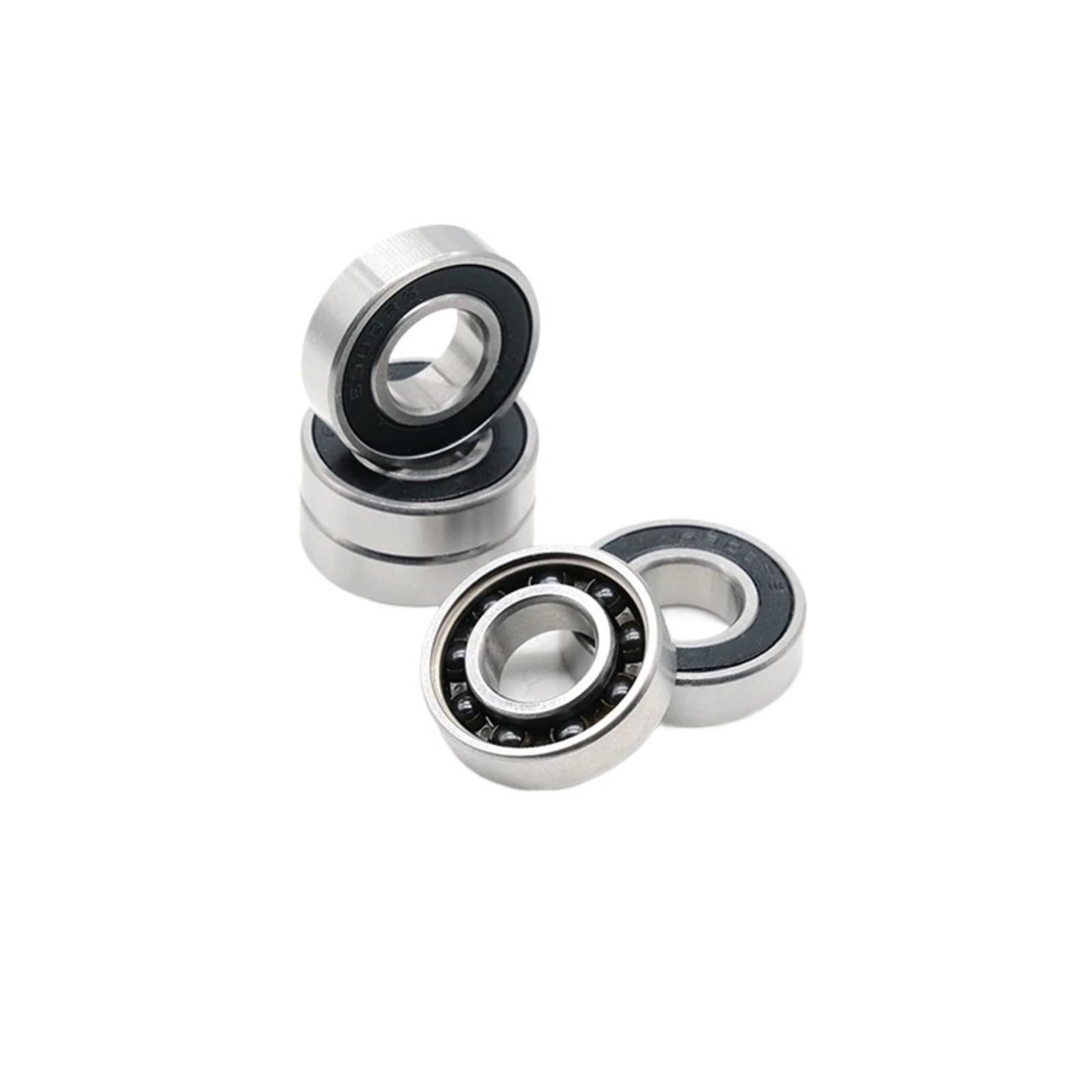 Roulement céramique Hybride ABEC-7 6900RS 10 x 22 x 6 mm, boîtiers de pédalier et pièces de Rechange for vélo 6900 RS 2RS, roulements à Billes Si3N4 6900-2RS
