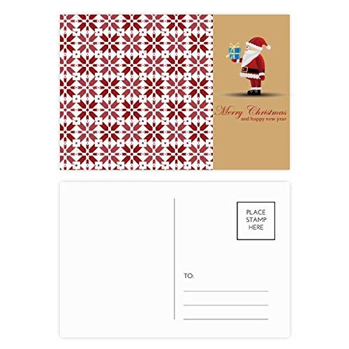 Cartes postales de Noël rouge blanc pour partager l'amour et la magie avec vos proches