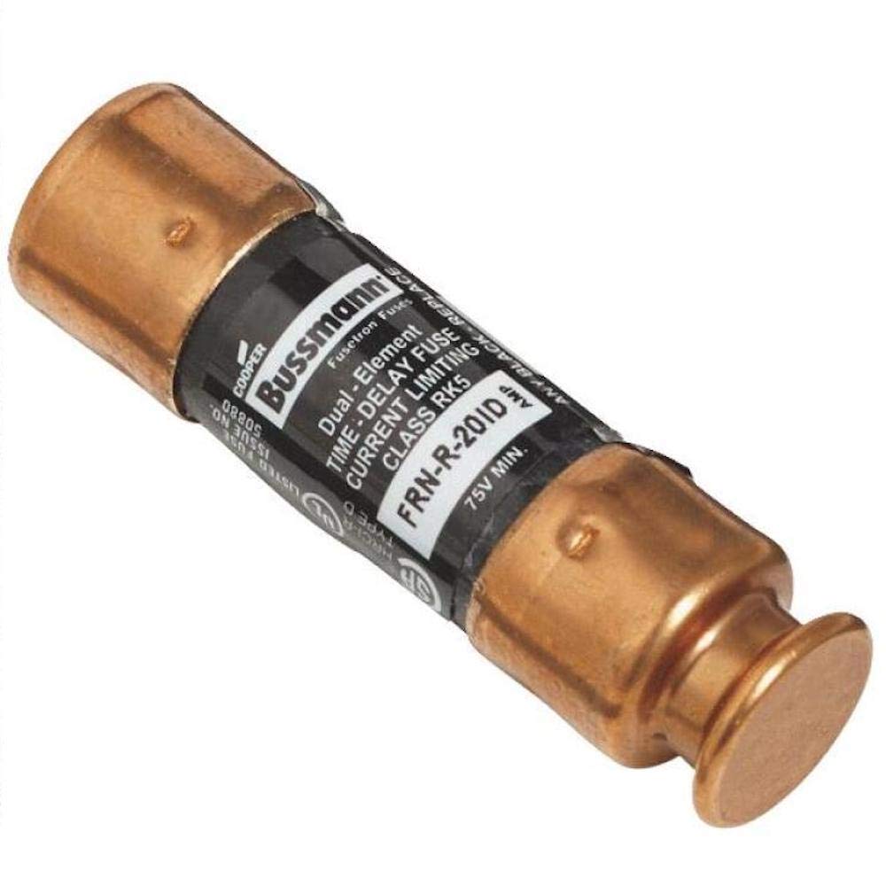 Bussman BP/FRN-R-20ID - Fusibile resistente per ritardo, 20 Amp EasyID