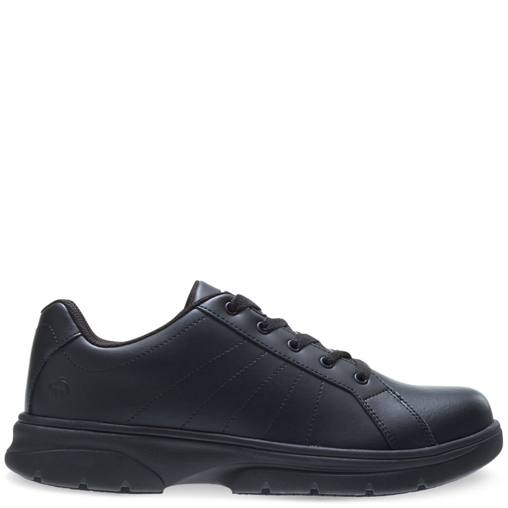 Wolverine Men's Serve SR LX Oxford Food Service Shoe, Black, 11 M US