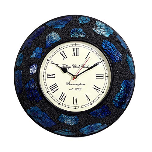 Shop LC Delivering Joy Home Decor Wall Decorative Blue Crackled Mosaic Healing Pain