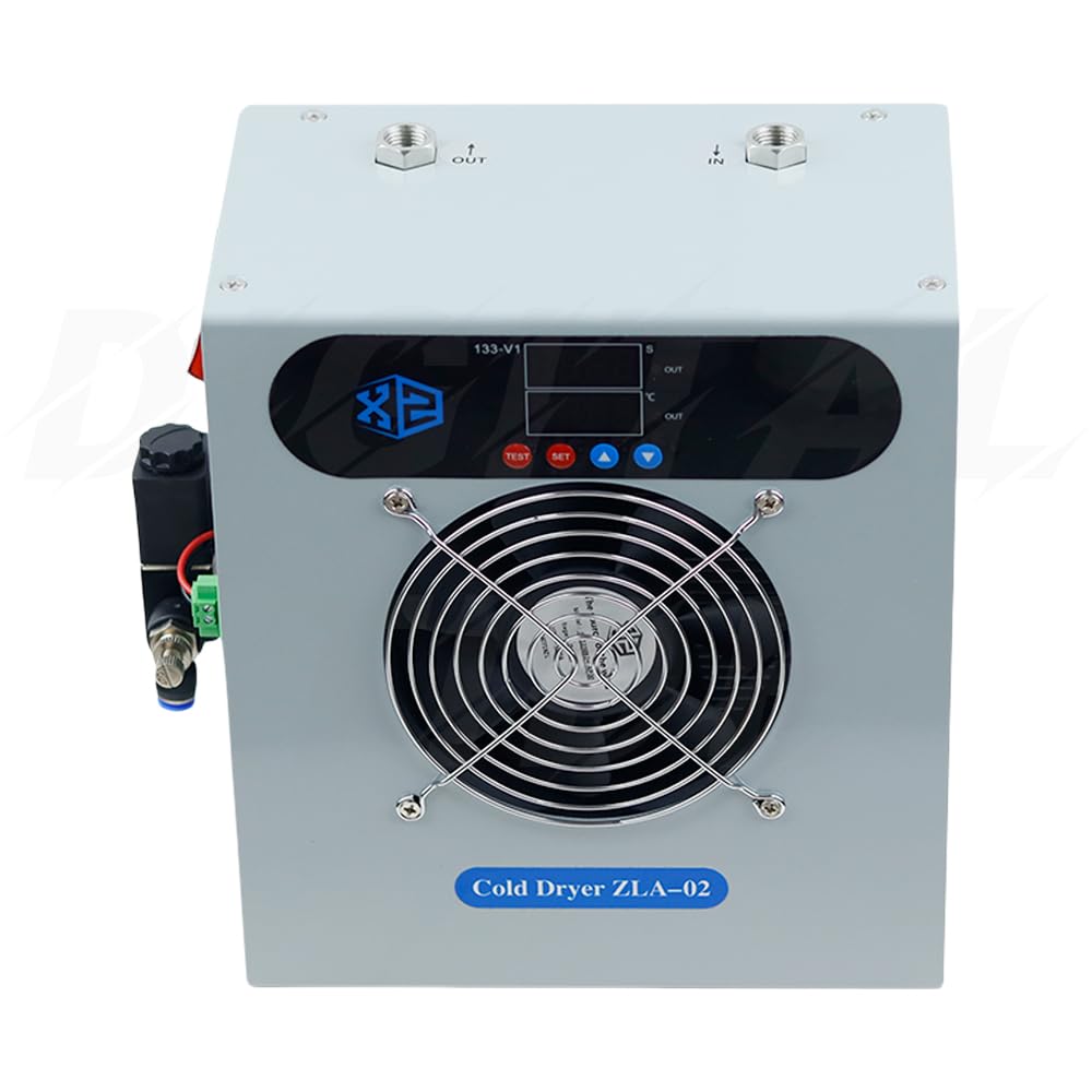 Essiccatore d'aria refrigerato 220V, 4-8 bar ad alta pressione, compressore aria sistema di essiccazione e separatore di acqua essiccante