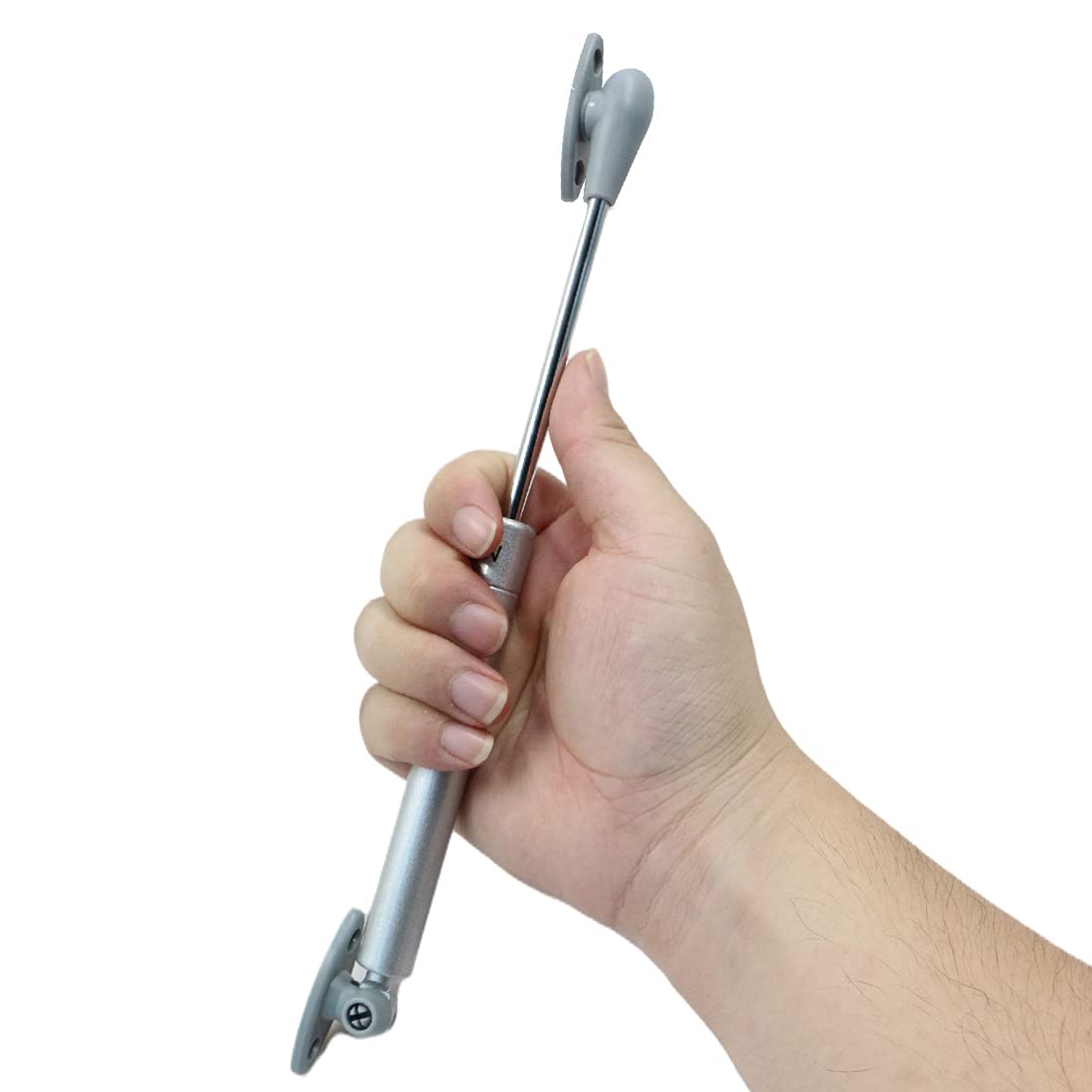 Molla a Gas per Mobili - 100N Pistoni per Ante Cucina, Martinetto Pneumatico, Pistoncini Cerniera, Armadio Lunghezza 275 mm, 2 Pezzi
