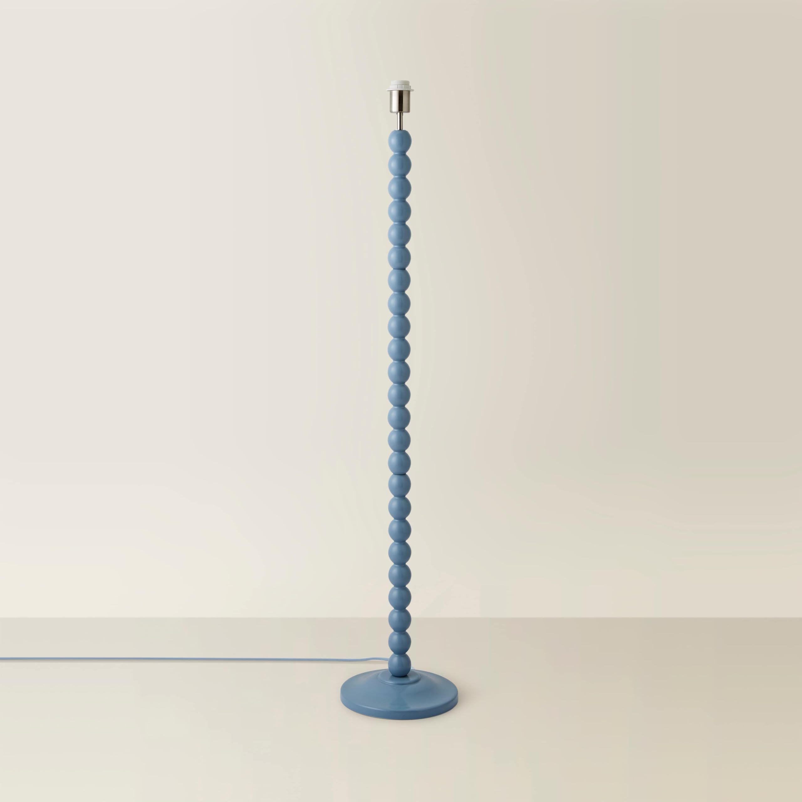 Valuelights Powder Blue | Bobbin Stem Standing Floor Lamp Base | Floor Lamps & Torchieres, Home Décor & Improvement Essential