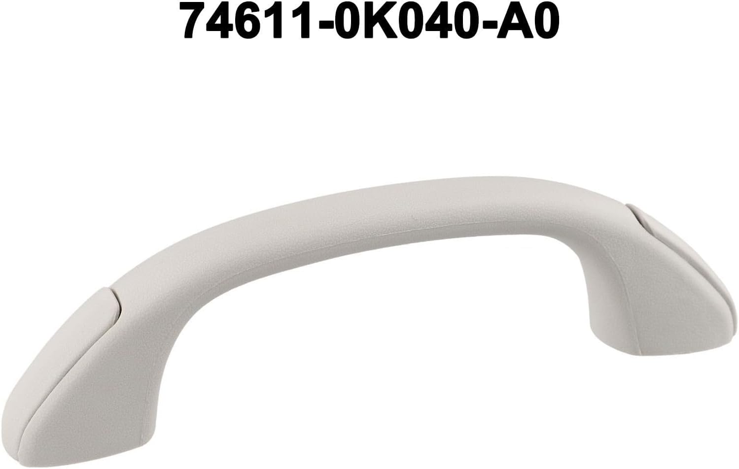 Roof Grab Handle for Vigo 2004-2015 Interior Roof Panel Handrail Trim Replacement Part 74611-0K040 in Gray Material