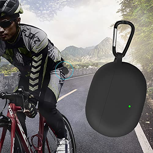 Beschermhoes voor Beats Studio Buds Case Cover met Clip, Siliconen Case Sleutelhanger Compatibel met Studio Buds… - Afbeelding 8