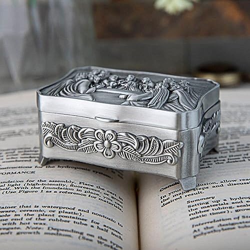Boîte de rangement de bijoux chrétienne pour préserver votre foi