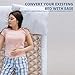 Livefine Dual Mode Pressure Alternating Mattress Pad – Inflatable Bed Air Topper with Quiet Electric Pump System – Medical Grade for Pressure Ulcer & Sore Treatment – Fits Standard Size Hospital Bed
