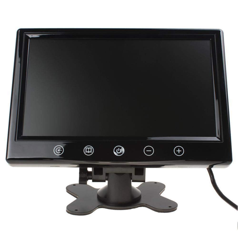 PolarLander Car Monitor TFT LCD da 9 Pollici Car Styling per parcheggio Telecamera di retromarcia Monitor per Auto per parcheggio Monitor Dvd VCR Poggiatesta HD