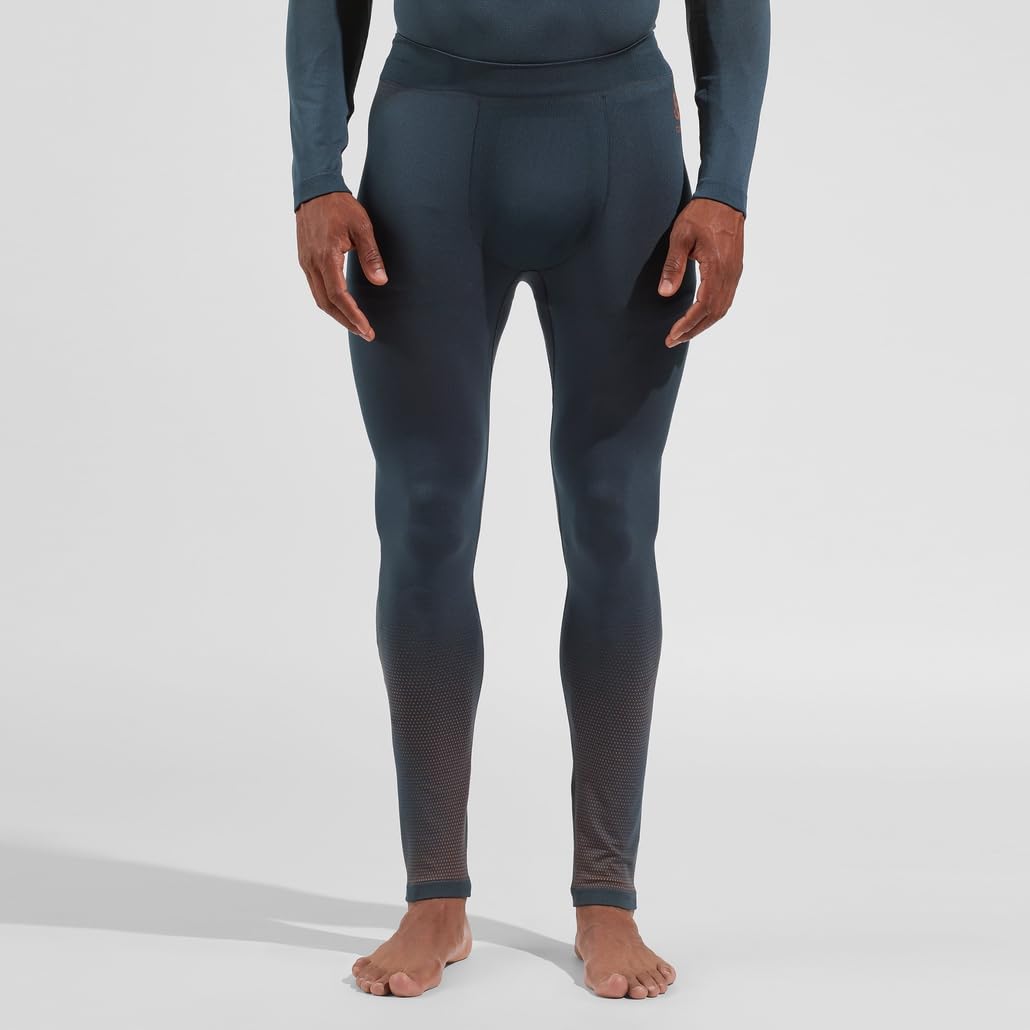 Odlo Men Functional Underwear Long Pants PERFORMANCE LIGHT, india ink, S