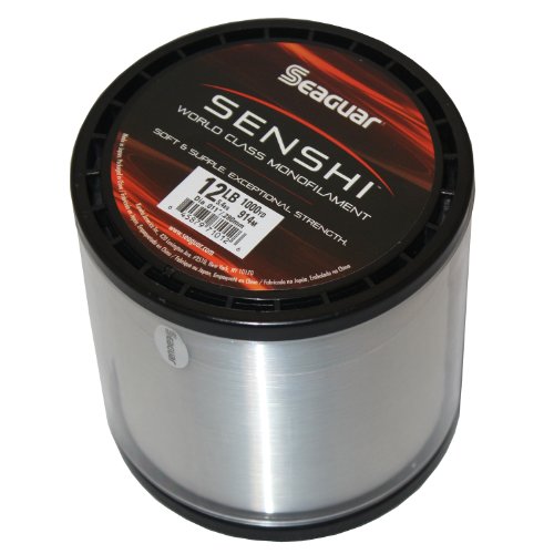 Seaguar Senshi Nylon 1000 Yards Clear/Fluorescent Monofilament Line (4 -Pounds)