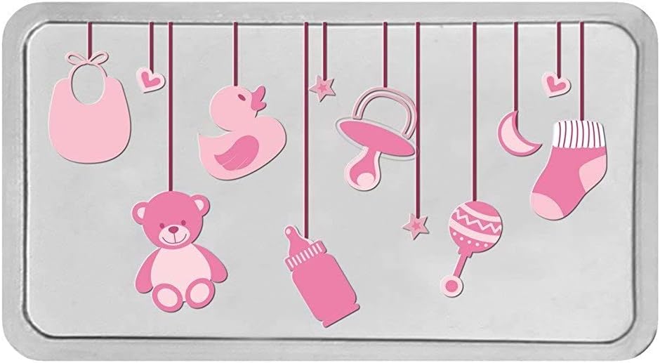 KUNDAN50g (999.9) Baby Girl Silver Colour Bar