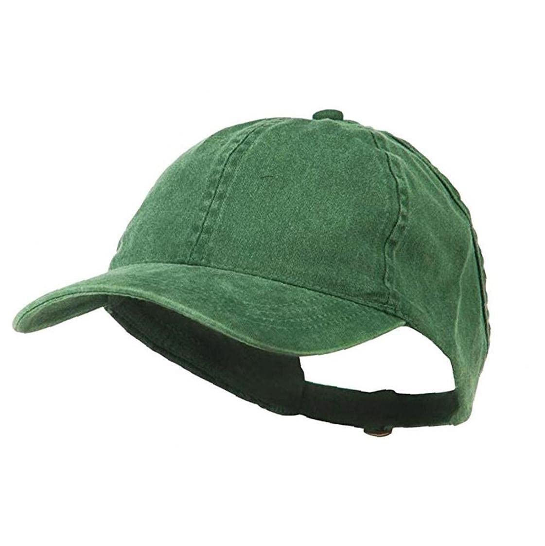 Onsinic Women's Green Baseball Cap Hat High Ponytail Bun Ponytail Hole Baseball Visor Sport Hat