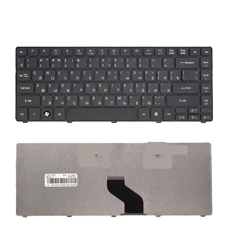 Clavier Russe pour Ordinateur Portable Acer Aspire 4738 et 4736