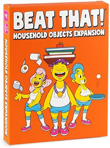 Gutter Games Beat That! Game Household Objects Expansion [Family Party Game for Kids & Adults]