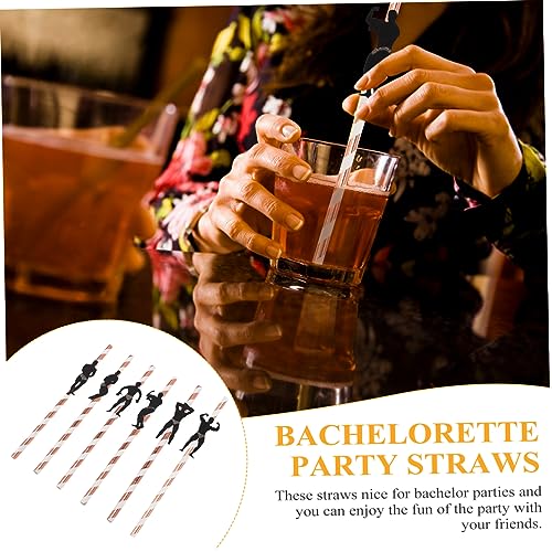 Pitillos desechables rose gold para fiesta x24 miniatura 4