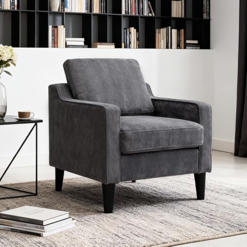 Sillón Chenille Plegable Gris