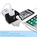 Travel Adapter, Worldwide All in One International Power Adapter Universal Adapter Plug with 2.1A Dual USB Charging Ports for Asia Europe UK AUS and USA (Black)