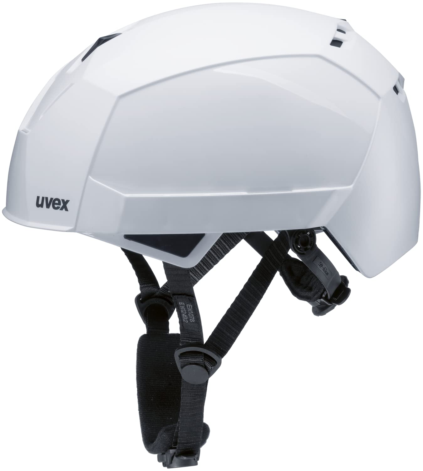 uvex perfexxion Schutzhelm - Helm für Arbeit und Bergsteigen - Weiß