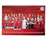 Teamposter Bayern München Poster Teamposter FC Bayern München + gratis Aufkleber, Spielerportrait FCB